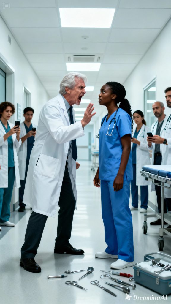 Doctor Slapped Black Nurse in Front of Everyone — Then Realized She Is …