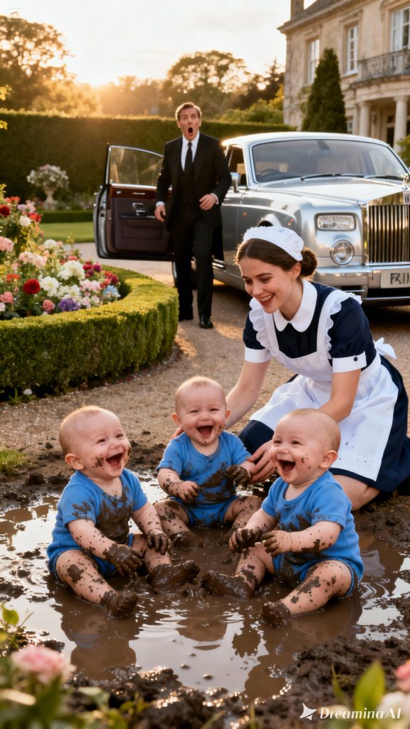 The millionaire fired the nanny because she let his children play in the mud… but the truth eventually caught up with him.