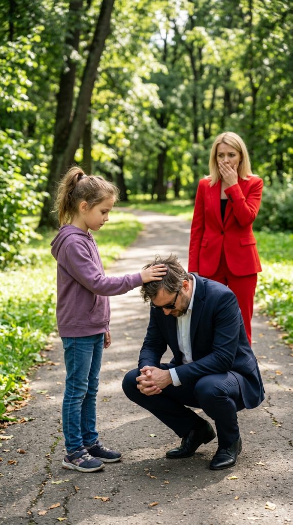 “HE’S NOT BLIND… IT’S HIS WIFE.” – DOCTORS SAID A WEALTHY MAN WAS LOSING HIS SIGHT—UNTIL A HOMELESS GIRL STOPPED HIM AND REVEALED A TERRIFYING TRUTH ABOUT HIS WIFE