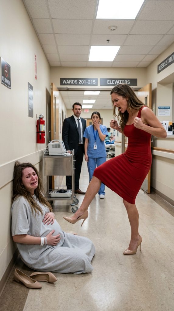 I WAS CLUTCHING MY SWOLLEN BELLY IN A HOSPITAL BED WHEN MY HUSBAND’S MISTRESS STORMED IN — BUT WHEN MY FATHER WALKED THROUGH THE DOOR, EVERYTHING CHANGED