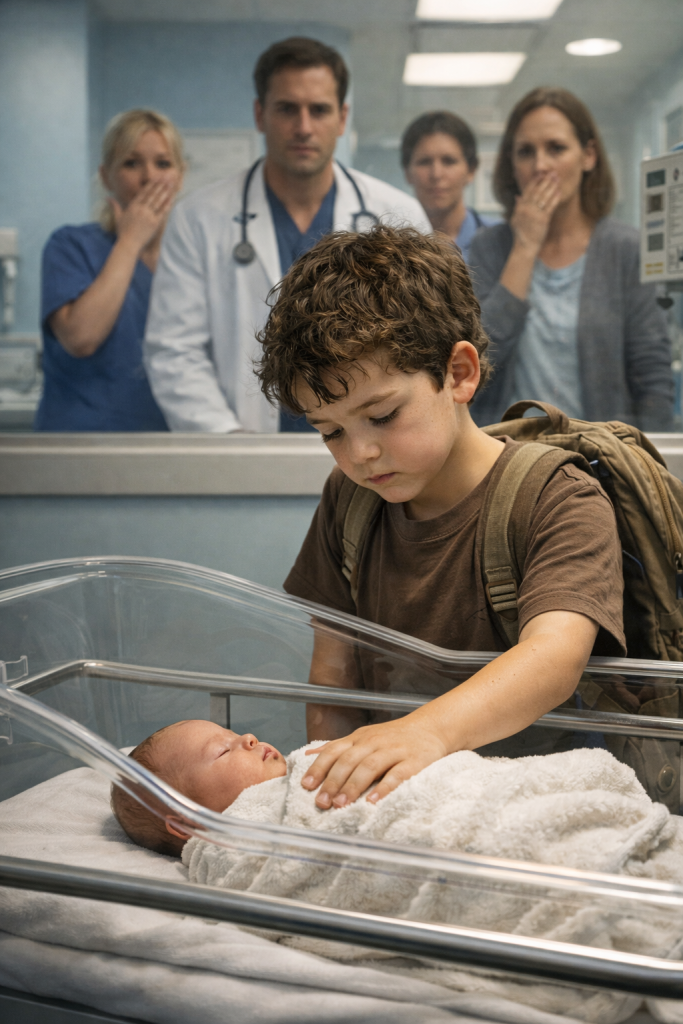 Eight of the most skilled doctors had already given up on saving a billionaire’s baby… until a homeless boy noticed one small detail that had slipped past everyone else.