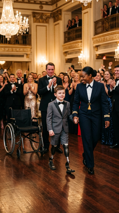 A BILLIONAIRE FATHER’S WORLD SHIFTS WHEN HE WATCHES A BLACK WAITRESS INVITE HIS DISABLED SON TO LEAD A DANCE